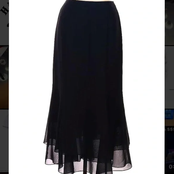 Adrianna Papell Long Skirt - Picture 1 of 3